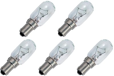 Signaallamp Ba9s 30V 10W - 333 mAh - 5 stuks - T16 Gloeilamp Ø16mm - 48mm - 2500K - Dimbaar