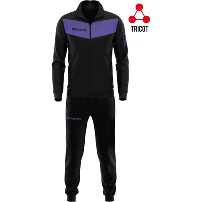 Givova Visa Triacetato 4s Trainingspak Zwart S Man