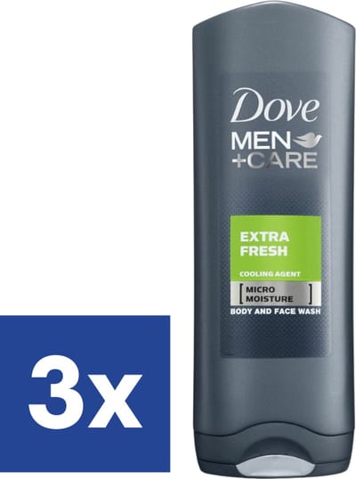 Dove Douchegel Extra Fresh - 3 x 250 ml
