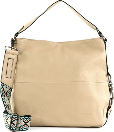FREDsBRUDER Leren Schoudertas Shopper Sha Na Na Hobo Beige