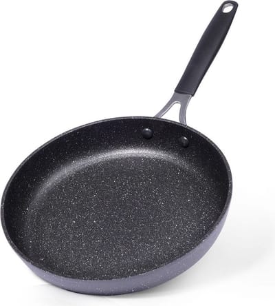 Koekenpan Graniet Antiaanbaklaag STONER 24 cm - Multifunctionele Pan voor Vlees - Groenten