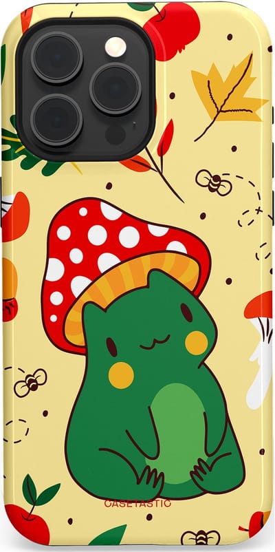 Casetastic Hoesje Geschikt voor Apple iPhone 15 Pro Max Magsafe - Stijlvolle Beschermende Duo-layer Case - Kwakende vriendjes
