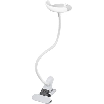 Babyfoon Clipbevestiging Compatibel met VAVA Babyfoonbevestiging voor peuters Flexibele draaibevestiging wit