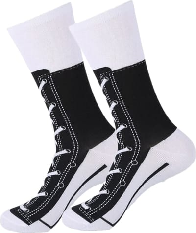 Sneakersokken - Sokken met Sneaker Print - Grappige Sokken - maat 37/40