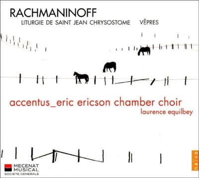 Accentus, Laurence Equilbey - Rachmaninov: Liturgie De Saint Jean Chrysostome/Vêpres (CD)