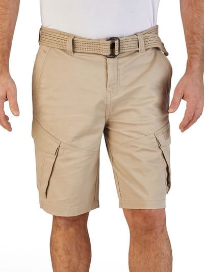 DENIMFY Heren Short DFPhil regular/straight Beige L Volwassenen Cargo shorts / korte broek