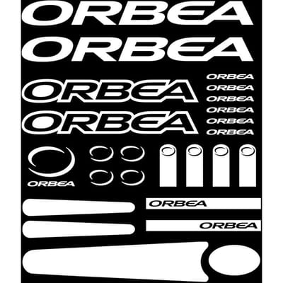 Ensemble d'autocollants pour vélo Orbea, autocollants de protection de cadre, autocollants auto-adhésifs pour voiture Longest side48cm
