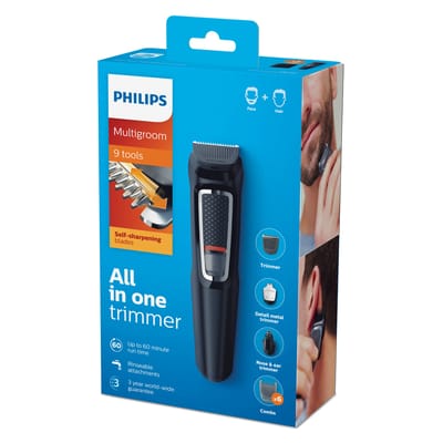 Philips 3000 serie MG3740/15 - Multigroom - Baardtrimmer - met 9 hulpstukken