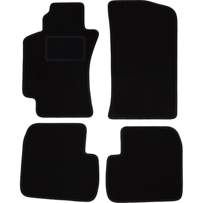 Zwarte veloursmatten voor: Toyota Avensis I T22 sedan, stationwagen, liftback, hatchback (1997-2003)