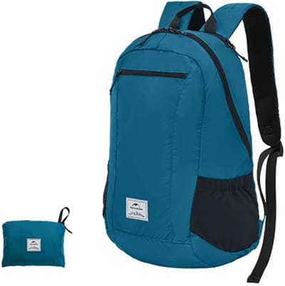 Naturehike Yunyan ultralichte opvouwbare rugzak 18L – One Day Backpack – Traveling – Waterbestendig – 30D Nylon – 120g – Compacte draagbare tas