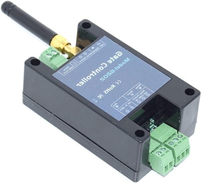 Elektrische poort opener - Garage opener - Toegang op afstand - Gratis bellen bediening - Enkel relais - Zwart