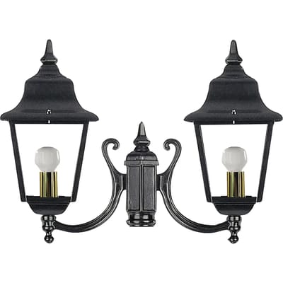 Tweearmige mastverlichting Dopo lighting Rob Ip44 E27