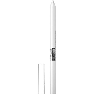 Maybelline New York - Tattoo Liner Gel Pencil - 970 Polished White - Wit - Waterproof Slijpbaar Oogpotlood