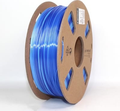 Gembird - PLA Silk Ice - 3D Printer Filament - 2 kleurig - Ijs blauw en Donkerblauw - Ice blue/Dark Blue - 1.75 mm - 1 kg