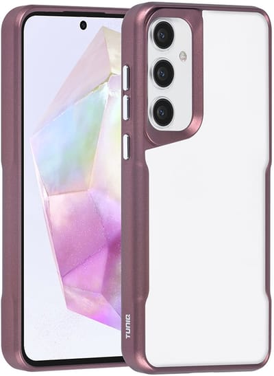 TUNIQ telefoonhoesje voor Samsung Galaxy A35 - Siliconen backcover - Rood