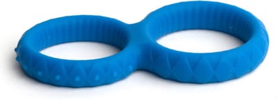 Sport Fucker - Enigma Ring - Siliconen Cockring - Blauw