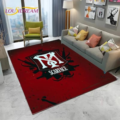 Scarface 3D Classic Film Tony Tapijt Vloerkleed voor Huis Woonkamer Slaapkamer Bank Deurmat Decor,kinderen Speelruimte Vloerkleed Antislip Vloermat 40x60cm