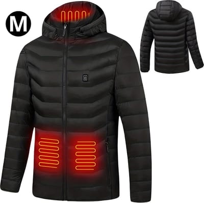 Bovista Verwarmde Jas - Heating Jacket - Thermo Jas - Elektrische Kleding - Jas Met Verwarming - 3 Standen - Dames & Heren - Maat M