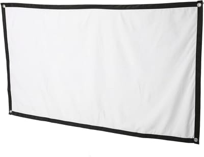Projectorscherm - Beamerdoek - Film Kijken - Kreukvrij Materiaal - 60 Inch - Wit