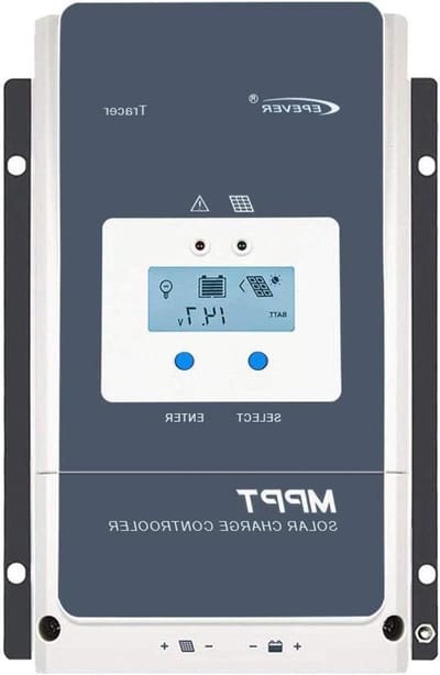 MPPT Solar Charge Controller - Zonne Laadregelaar - Energie Opslag - Geavanceerde MPPT Technologie - 60A - Zwart