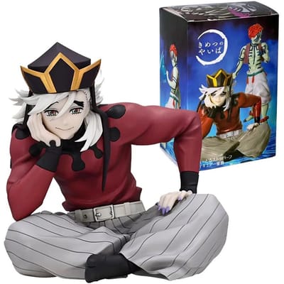 Anime Demon Slayer Anime Yaiba Doma Noodle Stopper Model PVC Figuur Collectie Actiefiguur Speelgoed voor Kerstcadeaus Premium Kwaliteit