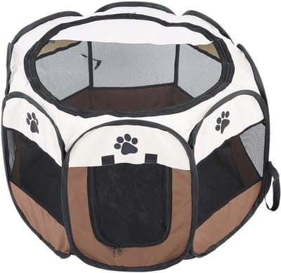 Dailygoods- Recinto Pieghevole - Hondenren - Kattenren - Konijnenren - Dierenverblijf - 68 x 45 cm - Duurzaam Oxford materiaal - Dierenren
