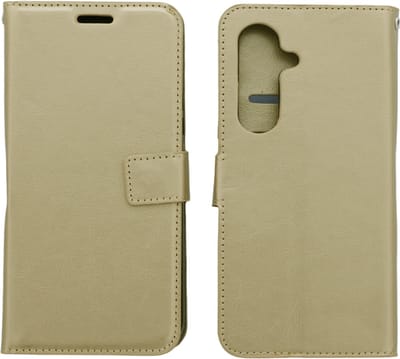 Portemonnee Book Case Hoesje Geschikt voor: Samsung Galaxy S25 Ultra - Goud