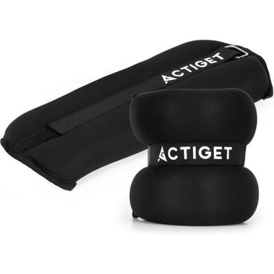 Actiget® Pols- en enkelgewicht | 2 Stuks | 3 kg | Zwart