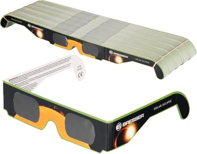 Bresser Eclipsbril - 250 stuks - Zonsverduistering - Zonwaarnemingen - Veilig