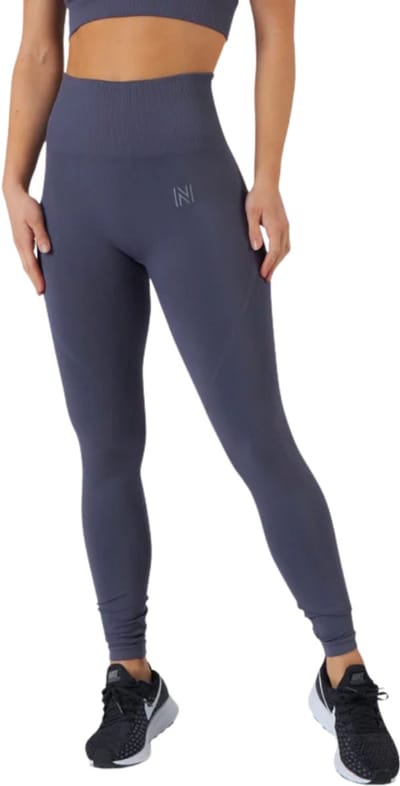 Norfolk Sportlegging Dames - High Waist - Naadloos - Flatterende Pasvorm - Vochtafvoerende Sportbroek - Grijs - Small - Erica Leggings