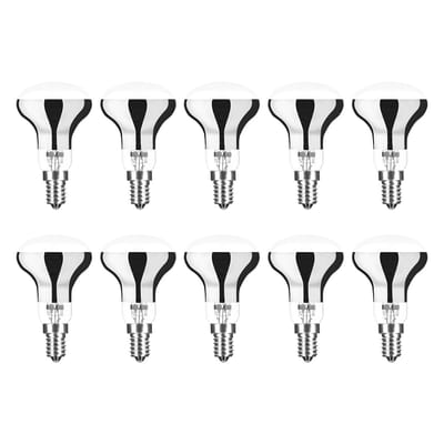 Modee E14 Halogeen Lamp Dimbaar 42W ECO - 624lm - 2700K - Warm Wit - ECO Halogeen Reflectorlamp R50 - 10 stuks
