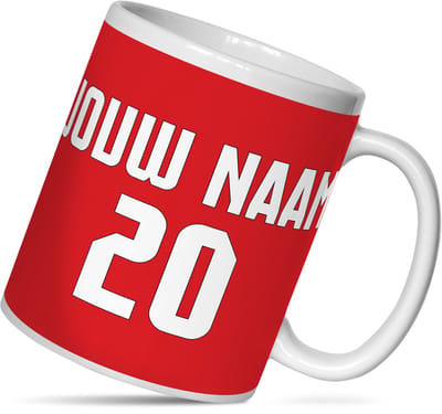 Mok Alkmaar - Rood & Wit - Fan Cadeau Kaasstad