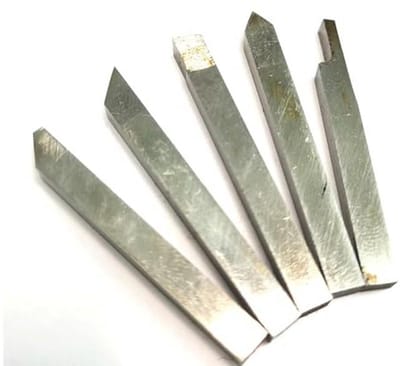 Set van 5 Stuks 4x4mm Carbide Draaibank Snijgereedschappen voor Miniatuur Metaalbewerkingen