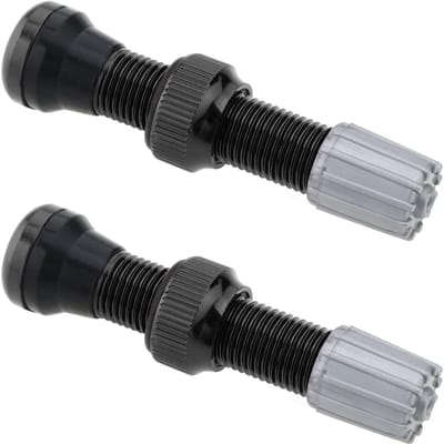 Dailygoody - Slangloze Luchtklep - Fietsventiel - Aluminiumlegering - Zwart - Tubeless Klep - Geschikt voor Wegfiets - 44 mm