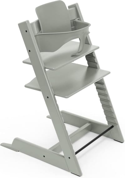 Hoge Kinderstoel Set met Newborn Set en Kussen - Verstelbaar voor Baby en Peuter
