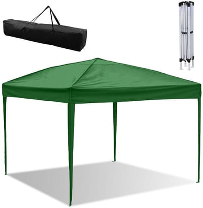 Partytent 3x3m Paviljoen Opvouwbaar en Waterdicht Feesttent groen