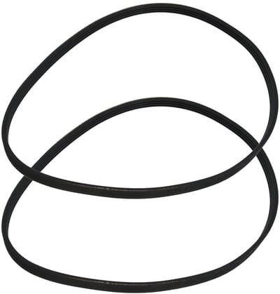 Dailygoody - Aandrijfriem - 4Pj 610 - 2 Stuks - Zwart - Rubber