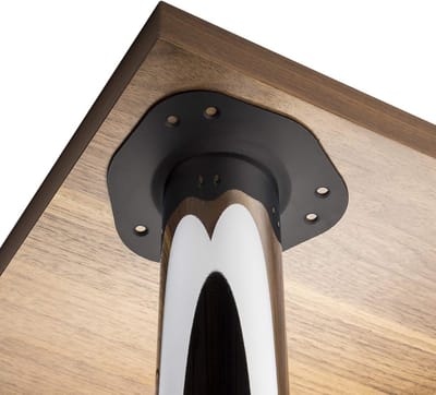 Set van 4 Verstelbare Tafelpoten Rond 71 cm Hoogte Zwart