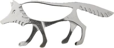 AuBor ®. Broche. Zilver. De wolf. Grote zilveren broche