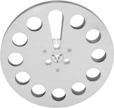 Lege Haspel - Tape Spoel - Opname Herstellen - 11 Gaten Ontwerp - 7 Inch Diameter - Zilver