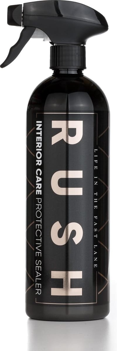 RUSH interior care - 750 ml - beschermt het interieur en stoot vuil af - streep- en vlekvrij resultaat - Antistatisch & vuilafstotend - interieur verzorging - auto schoonmaken - interieur auto schoonmaken