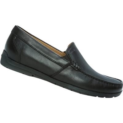 Geox - U 34r1 C - Mocassins - Heren - Maat 41 - Zwart;Zwarte - 9999 -Black