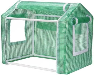 Plantenkas Cover - Kleine Kassen Plastic - Planten Beschermen - Vrijstaand Ontwerp - 60x40x50 cm - Groen