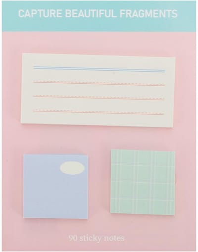 Dailygoods- Zelfklevende Notities - Innovatieve Memopads - Duurzaam Gerecycled Papier - Praktisch Formaat - Betrouwbare Lijm - Voor Kantoor/Thuis - Plaknotities