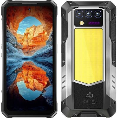 Robuuste 5G Smartphone OUKITEL WP100 Titan 36GB+512GB 33000mAh 6.8″ 200MP Draagbare Onbreekbare Telefoon met Projector Dual SIM/NFC zwart