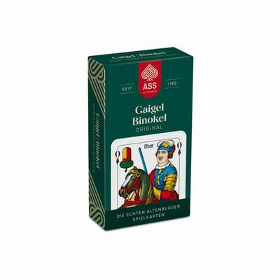 ASS Altenburger kaartspel Gaigel Binokel Württemberg FSC duurzaam.