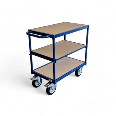 FRAMI tafelwagen 850 x 500 mm met 3 legborden