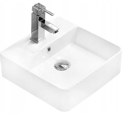 Mexen Kira opzetwastafel 38 x 38 cm, wit - 21783800