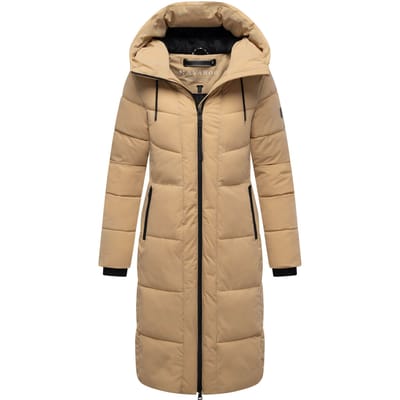 Navahoo dames wintermantel SCHOKOKUSS – elegant, warm & functioneel