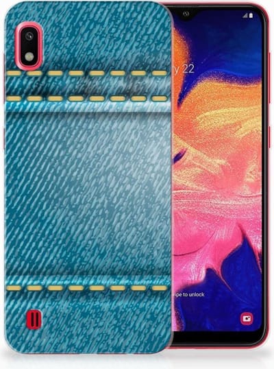 Samsung Galaxy A10 Silicone Back Cover Jeans